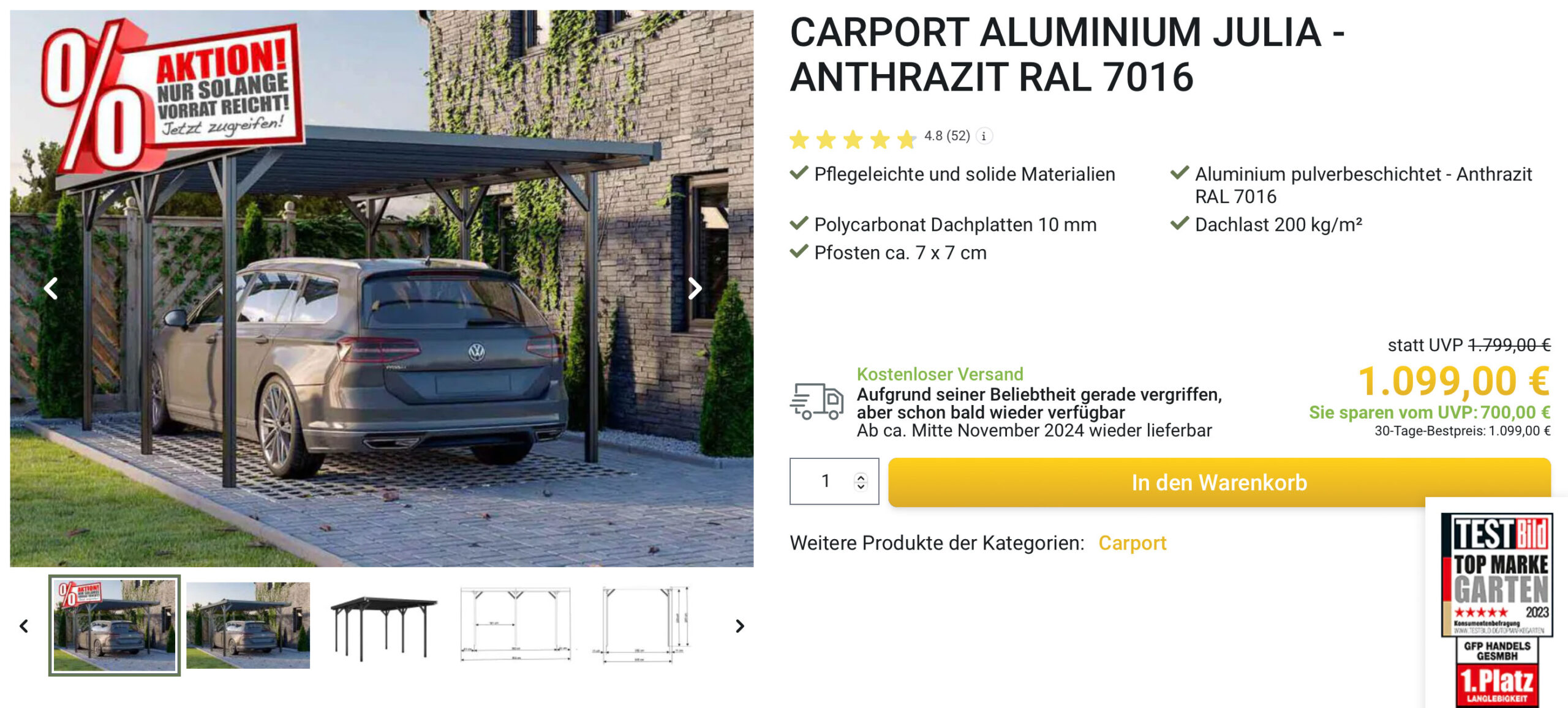 GFP Carport